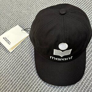 Isabel Marant Logo Black Cap